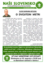 Časopis Naše Slovensko - júl 2014