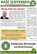 Časopis Naše Slovensko - február 2016