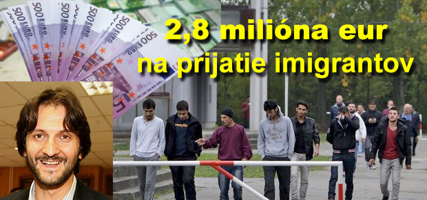 miliony eur na prijatie imigrantov