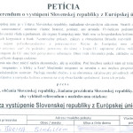 Vyhlásenie referenda o vystúpení Slovenska z EÚ podporuje čoraz viac osobností – medzi nimi aj veľavážený pán profesor Ďurica