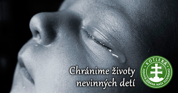 Chránime životy nevinných detí